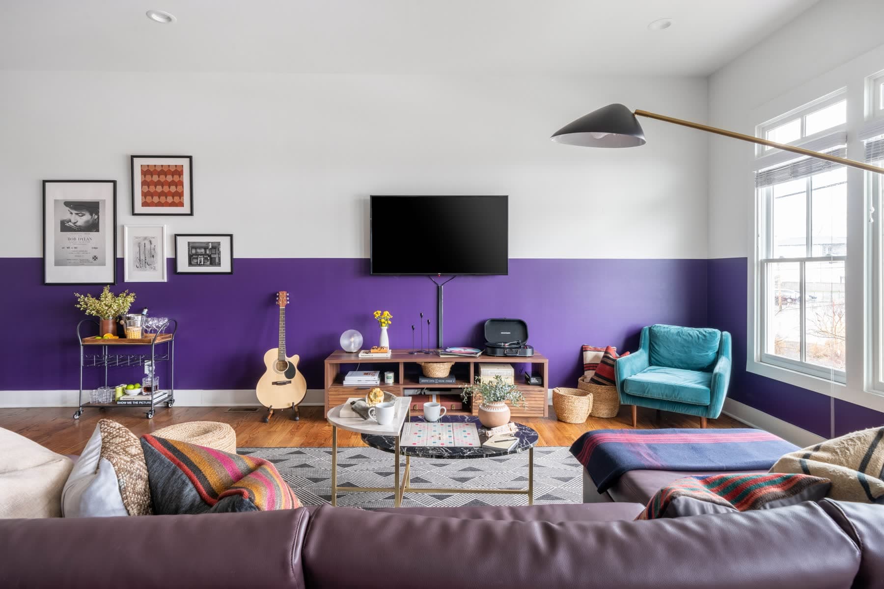 Living area in a Monroe house